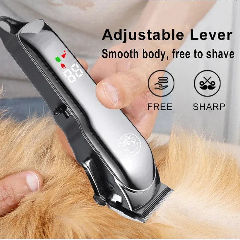 Professional Pet Trimmer Cat Shaver Dog Hair Clipper Cutting Machine Animal Puppy Grooming Kit for Dogs Cats Pets