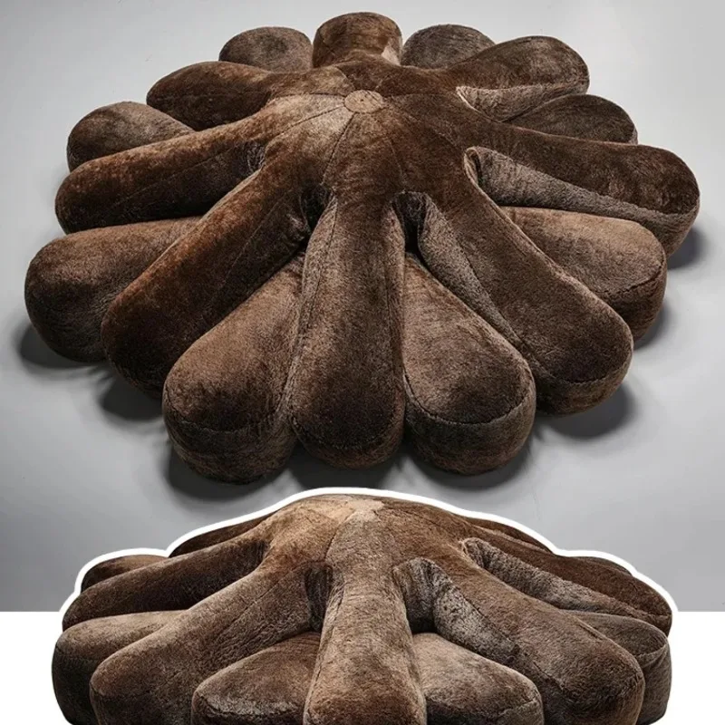 Medieval retro design special-shaped niche studio module combination multi-form octopus cloth sofa