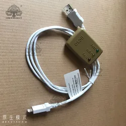 오리지널 DCSD 알렉스 케이블 DCSD USB 케이블 아이폰 6S-X 시리얼 포트 엔지니어링 라인용 퍼플 스크린 입력 읽기 쓰기 Nand SysCfg