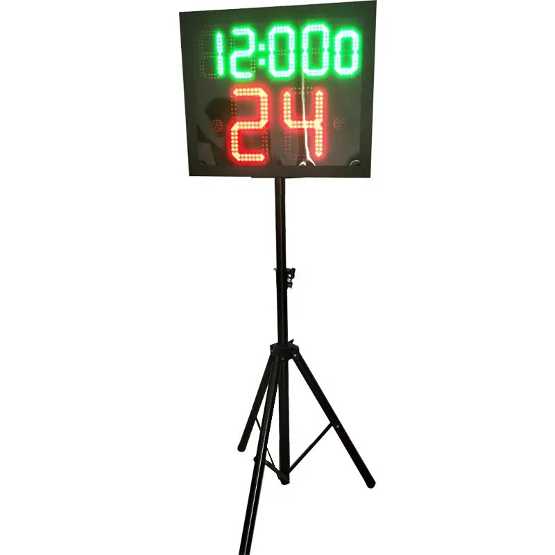 

LED basketball 24 second shot clock timer score board basketball hoop with scoreboard