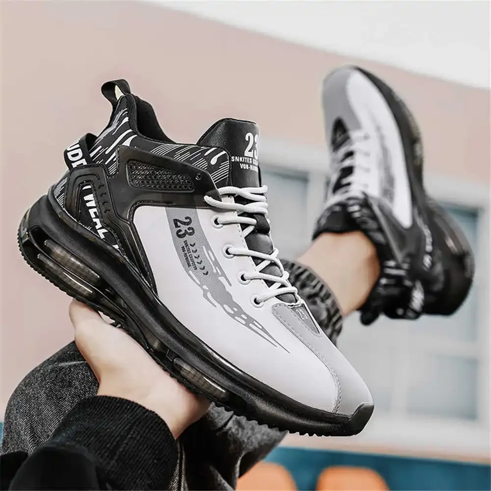 With Ties Parkside Luxury Brand Man Shoes Casual Men's Basketball Boot Cool Sneakers Sport Visitors Super Offers Sneakersy