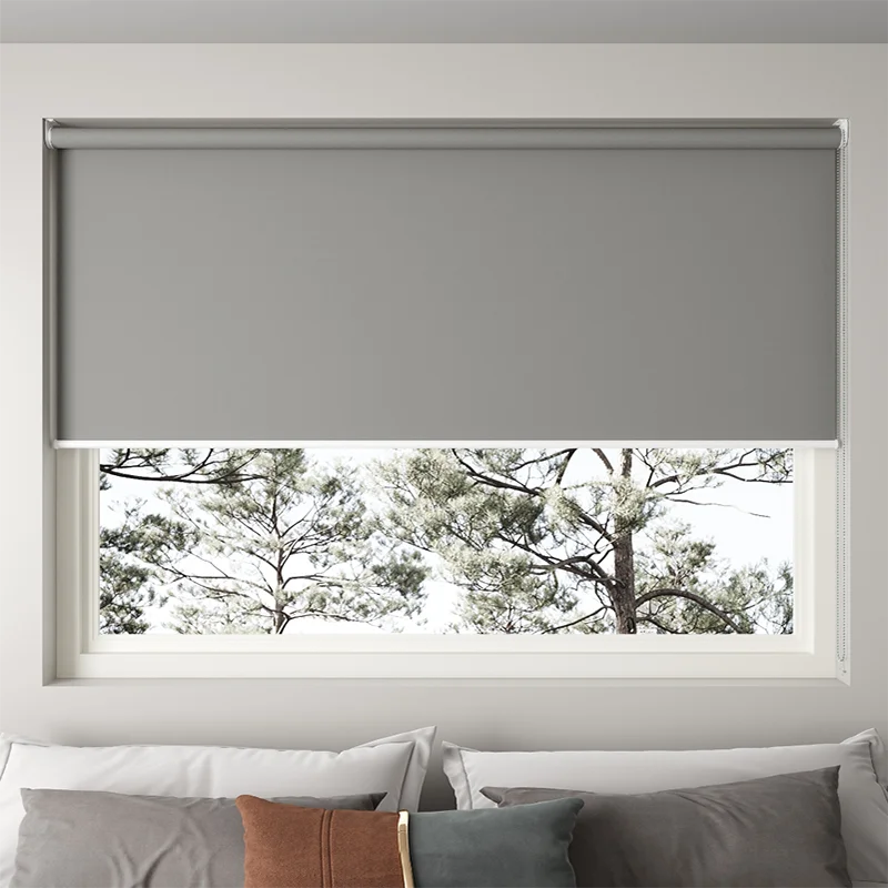 Roller Blinds. Custom blackout & UV protection. Cordless safe. Thermal energy saving. North America top seller. Window treatment