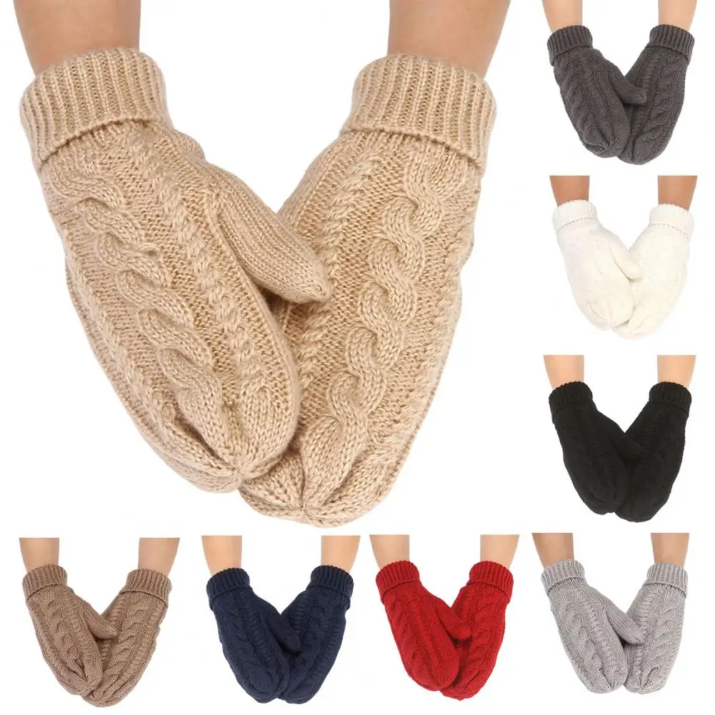 Winter Handschuhe 1 Paar Durable Komfortable One Size Winter Männer Frauen Radfahren Handschuhe für Den Täglichen Verschleiß