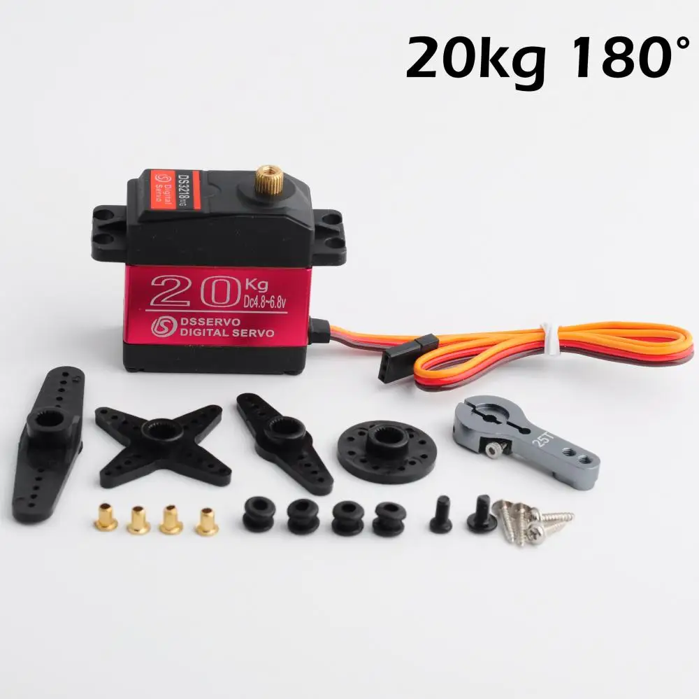 20/25/30/35/40/45/60/80/150kg digtal rc kernloses Servo wasserdichtes Servo mit hohem Drehmoment ds3218 ds3225 ds3230 ds3235 ds5160 pro – Detail 4