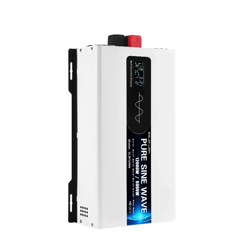 12000W 10000W Heavy Duty Inverter 24V 48V 60V 72V 96V DC Input 110V 220V Output Pure Sine Wave Inverter for Industrial Use