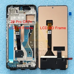 6.67'' Original For Infinix Tecno Camon 20 Pro 4G 5G CK7n CK8n LCD Screen Touch Frame For Camon 20 CK6n Camon 20 Premier CK9n