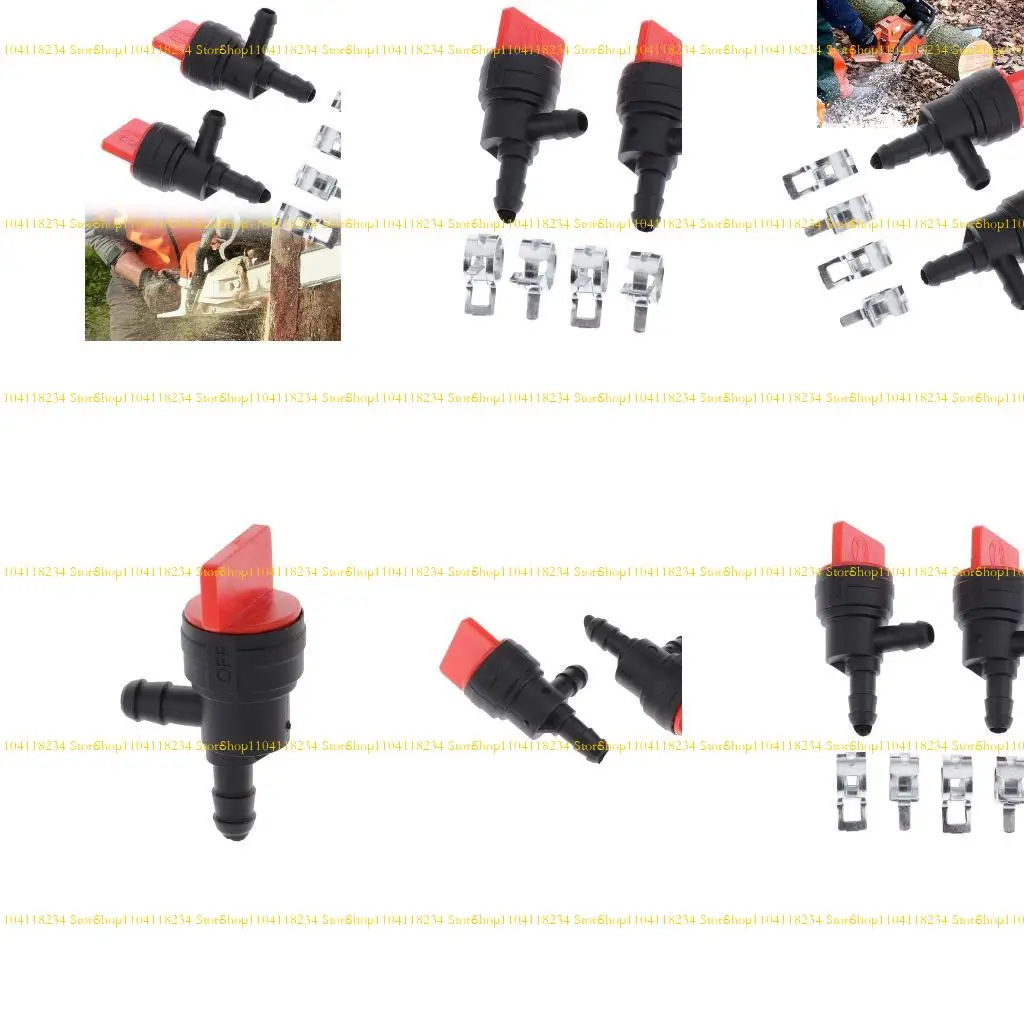 

P9FB InLine 90 Degree Fuels Gas Cut Shut Valves Lawn Mower Fuels Control Valves for 494769 697944 698181 698180 692586