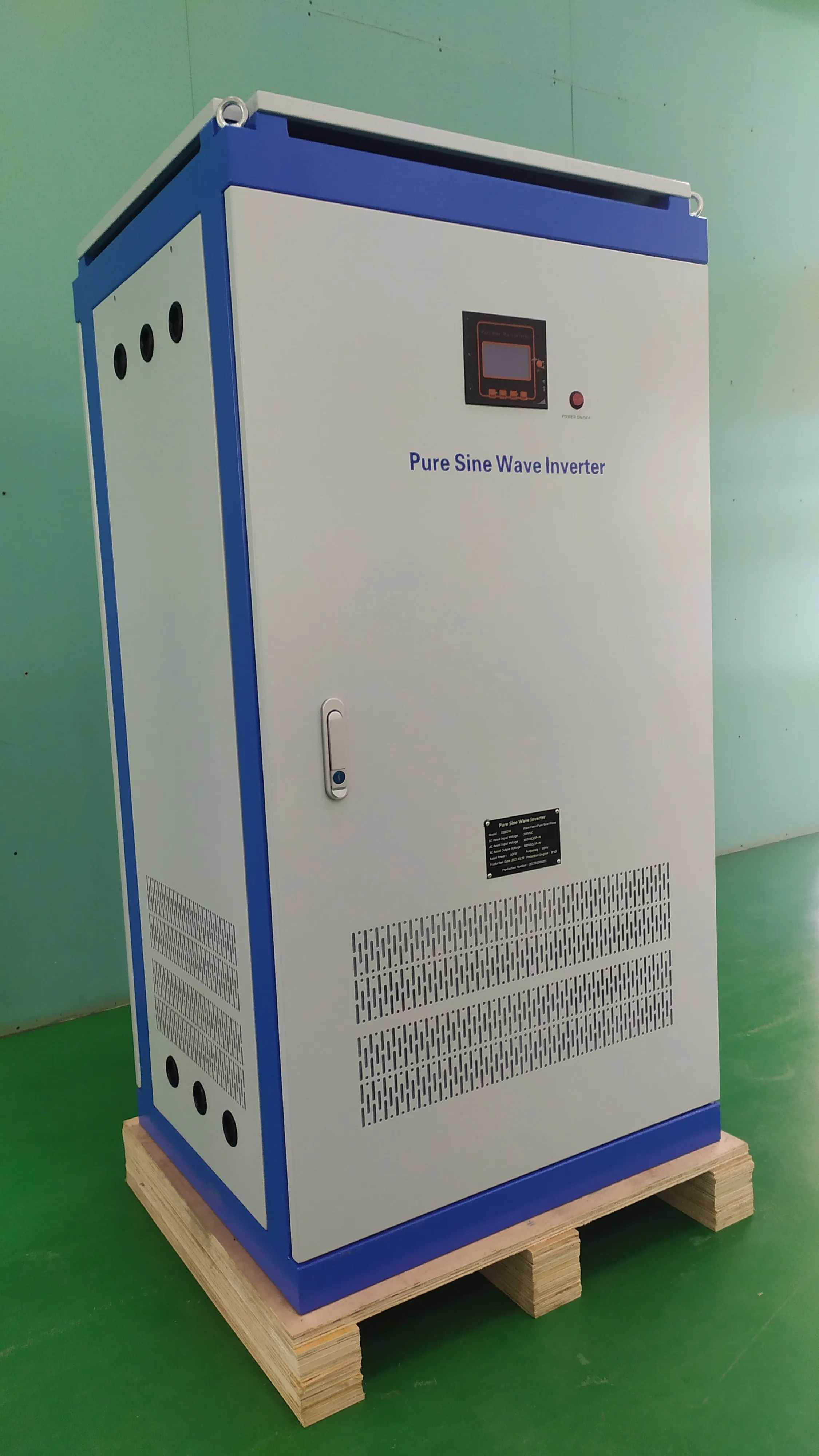 30kW Cabinet Inverter 3 Phase 380VAC Low Frequency Pure Sine Wave off Grid Inverter Inverter