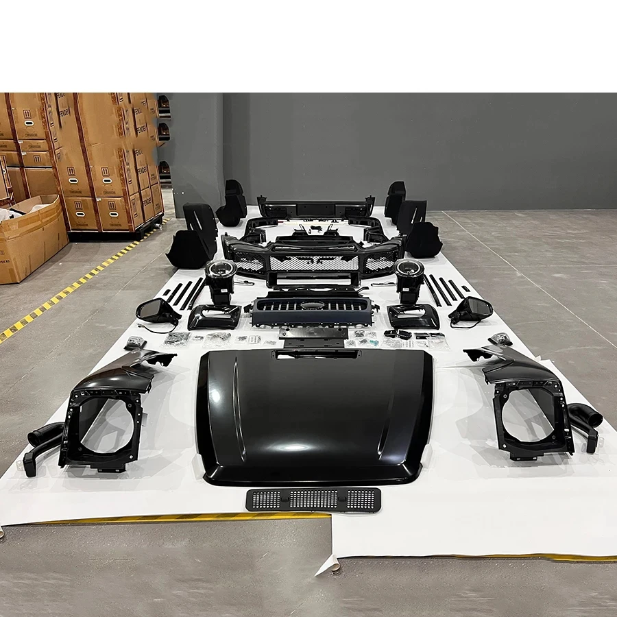 

Обновление G-класса W463 Комплект кузова W464 Автомобильный бампер в стиле B G500, G350, G63 Promote Facelift W463 G63 Старые к новые автомобильные бамперы