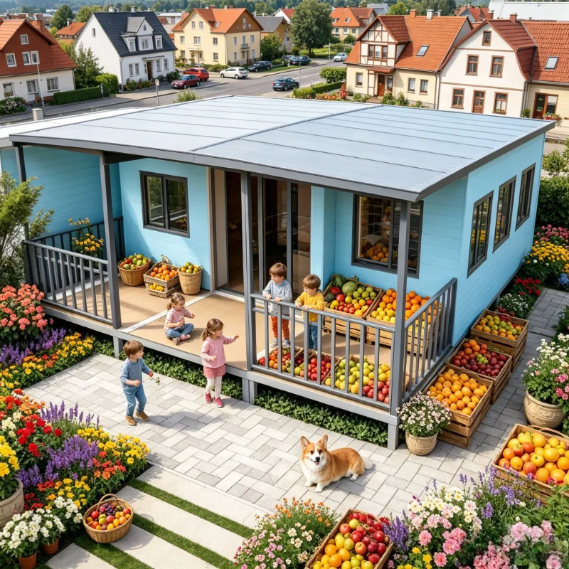 Wholesale Price Expandable Container House 20ft Modular Portable with Steel Sandwich Panel Modern Design Bathroom and Kitchen