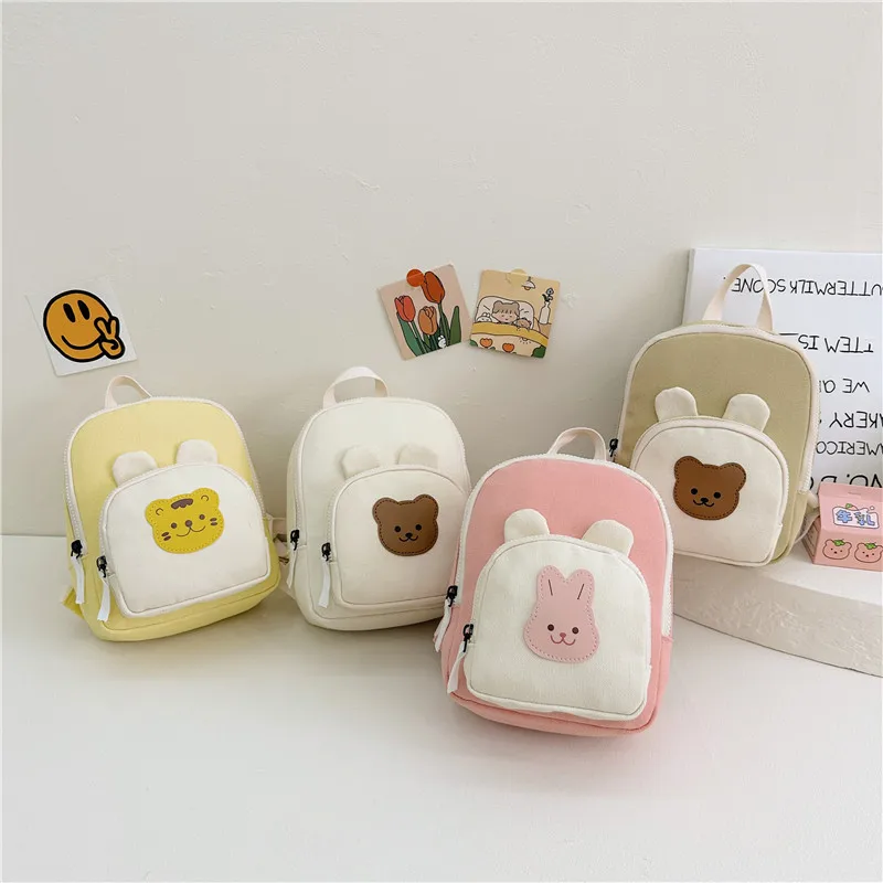 Crianças mochila dos desenhos animados coelho menina mochila da criança mochilas para menino mãe crianças sacos para menina saco de escola mochilas Рюкзак sac