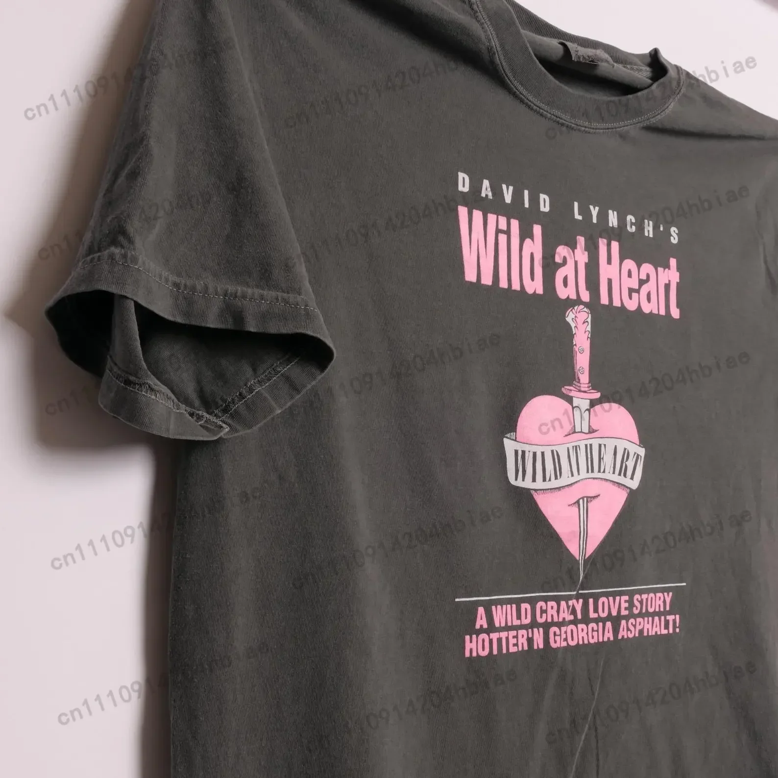 Wild At Heart Tee Shirt Hotter 'n Georgia Asphalt! David Lynch Film Nicolas Cage Twin Peaks Creator Criterion Tee Shirt - XL