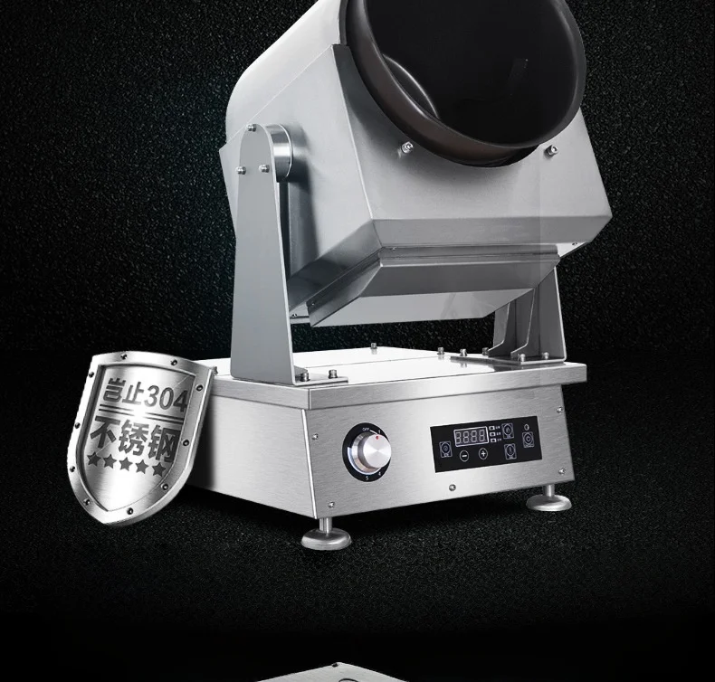 Intelligent Restaurant Automatic Fried Rice Stir Fry Wok Cooking Food Machine Kitchen Robot Electric Cook Rotational Cooker