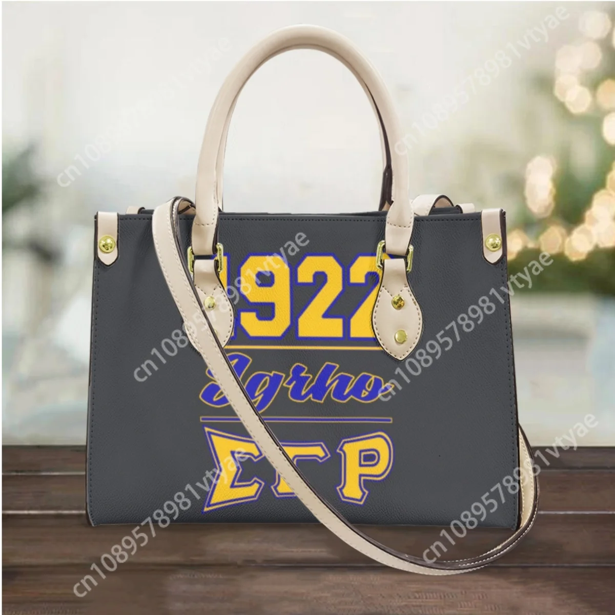 

1922 Sigma Gamma Rho Fraternity Gift New Street Trend Girls Shoulder Bag Fashion Casual Top Handle Messenger Bag Female Handbags