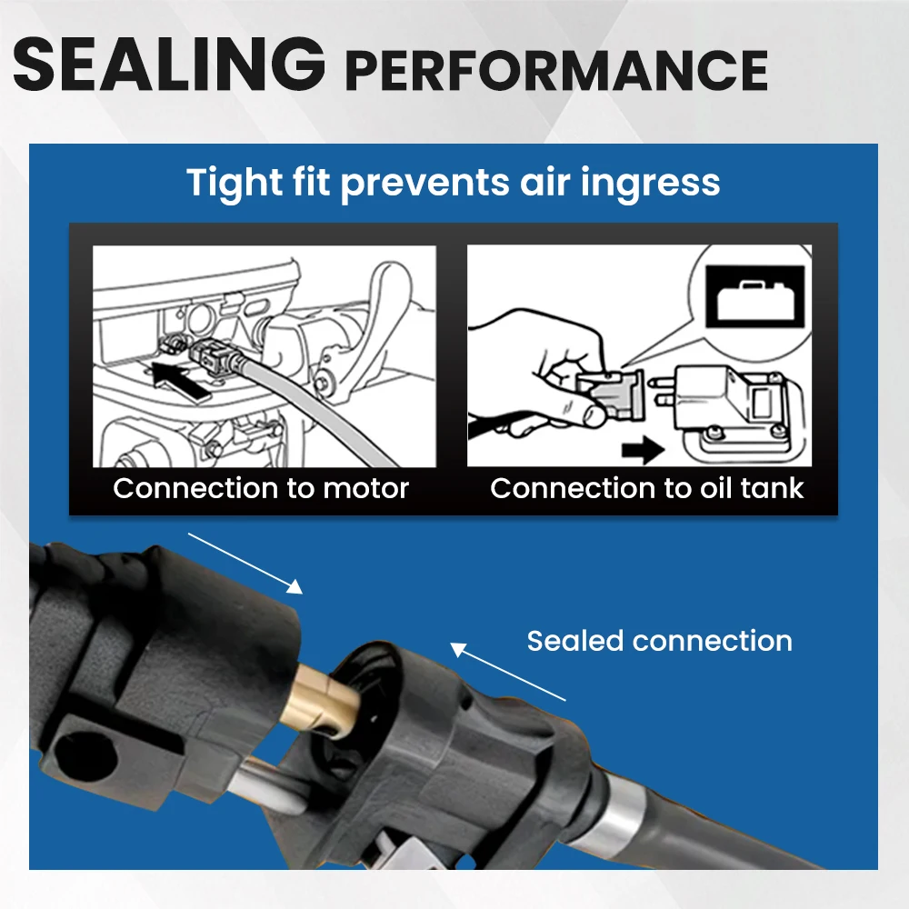 مجموعة خط الوقود مقاس 15/64 بوصة، مجموعة خرطوم خط الوقود 6 مم مع لمبة تمهيدية لمحرك القارب الخارجي البحري والجرارات والقوافل #4