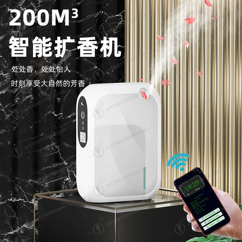 

Smart Wall Mounted Scent Diffuser, Mini Aromatherapy Machine, Deodorizing Fragrance Device for Home Shop