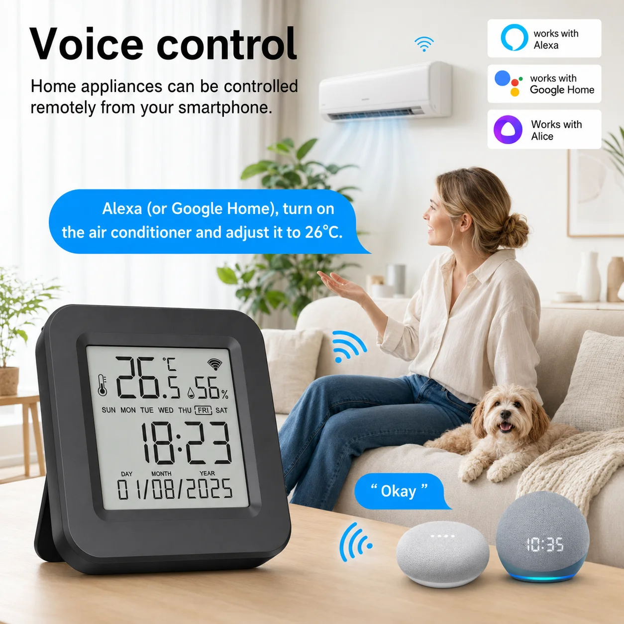 Tuya WiFi Smart IR Remote Controller Smart Home Infrared Universal Remote Blaster One for All Control AC TV DVD CD AUD SAT - view 6