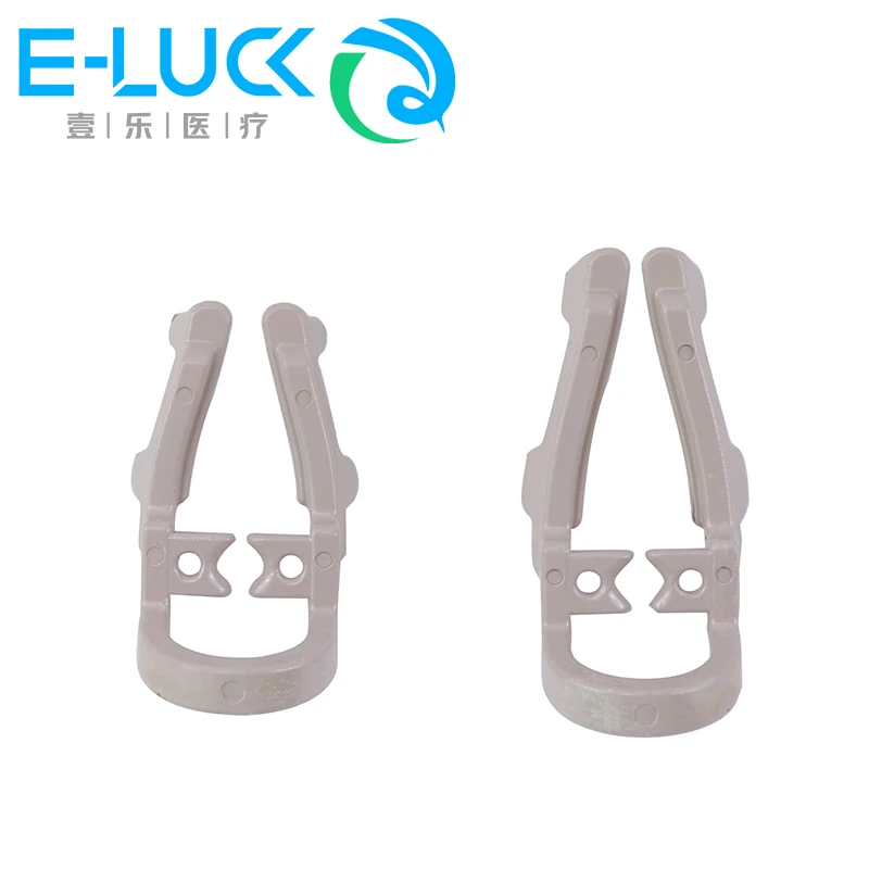 Dental Rubber Dam Clamps Set - 6 Pcs Autoclavable Resin Clips For Endodontic Work