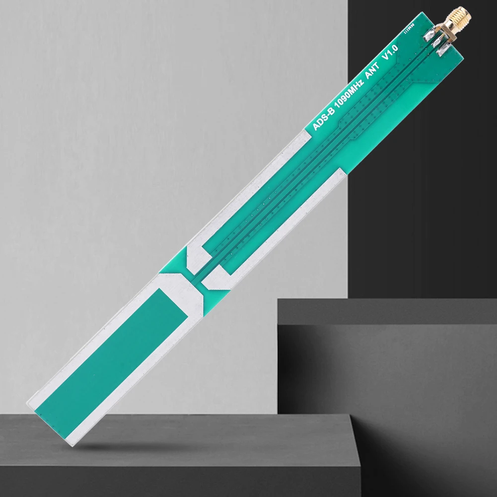 ADS-B 1090MHZ معيار الرأس الجوي 2.0dBi هوائي الكسب النشط 2.5-5.5 فولت SMA استقبال هوائي للتجربة الطيرانية ذاتية الصنع #3