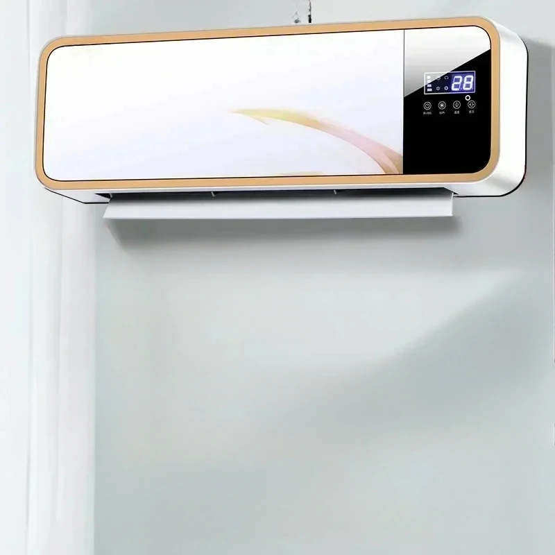 Heating and cooling wall-mounted heater bathroom heater household convection heater appliance indoor air energy