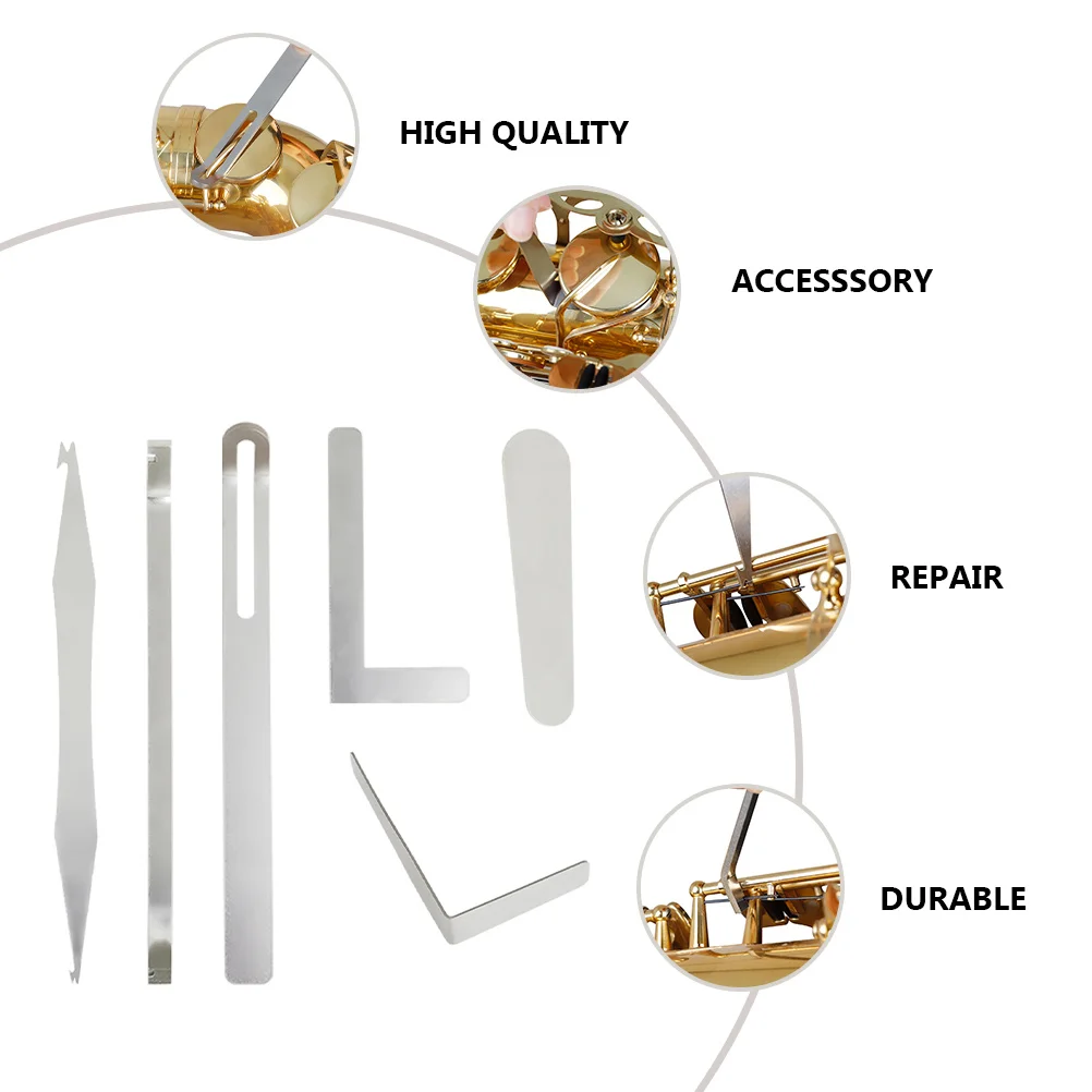 

Saxophone Repair Tool Tools Flute Reed Needle Spring Hook Clarinet Basson Kit Suite