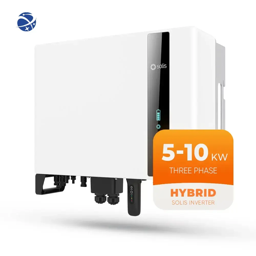 

Solis Hybrid Inverter 25kw 30kw 50kw 60kw Solar Power Inverter for Solar System