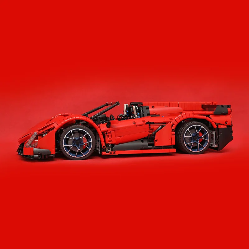 2652 個 MOC ランボルギーニ ヴェネーノ ロードスター テクニカルモデル ビルディングブロック DIY クリエイティブおもちゃ アイデア キッズ クリスマスギフト 誕生日プレゼント