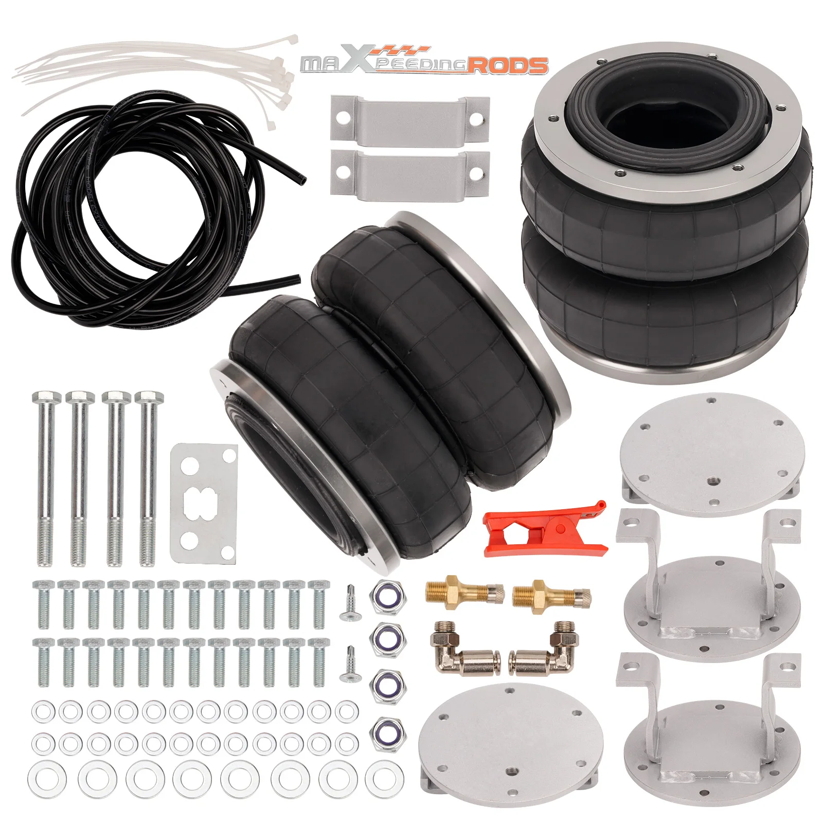【Gran Venta】Nuevo Kit de Asistencia de Carga con Bolsa de Suspensión Neumática para Hilux 4WD 2005-2015, Kit de Nivelación Neumática Reforzado