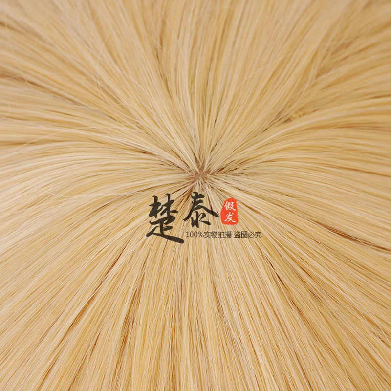 Krista Lenz Christa Cosplay Perücke Kurze Blonde Kyojin Renz Hitzebeständige Kunsthaarperücken + Perückenkappe