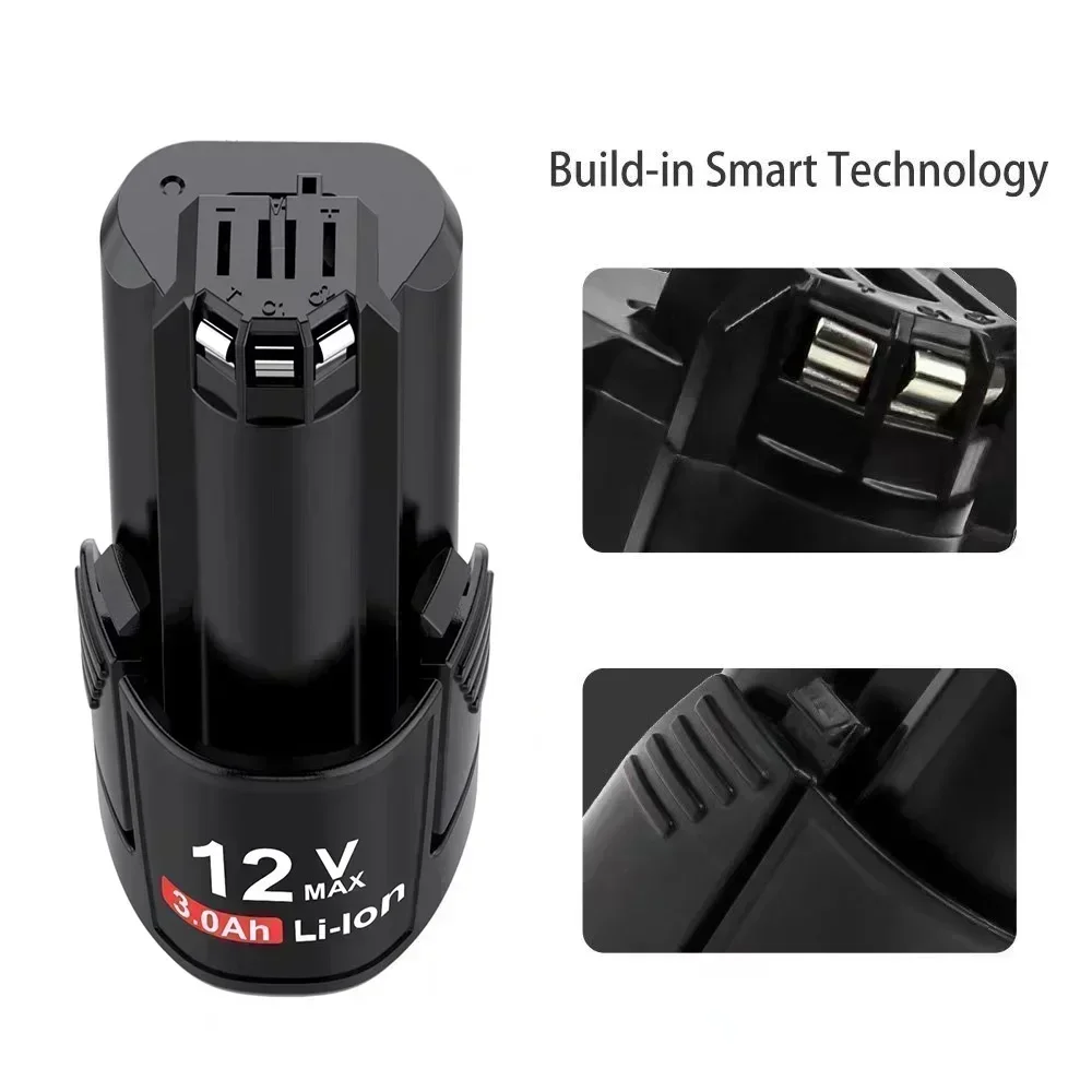 100% Original For Bosch lithium-ion rechargeable battery 12V/10.8V 3000mAh.BAT411.BAT411A.BAT412A, BAT413, BAT413A, BAT4414
