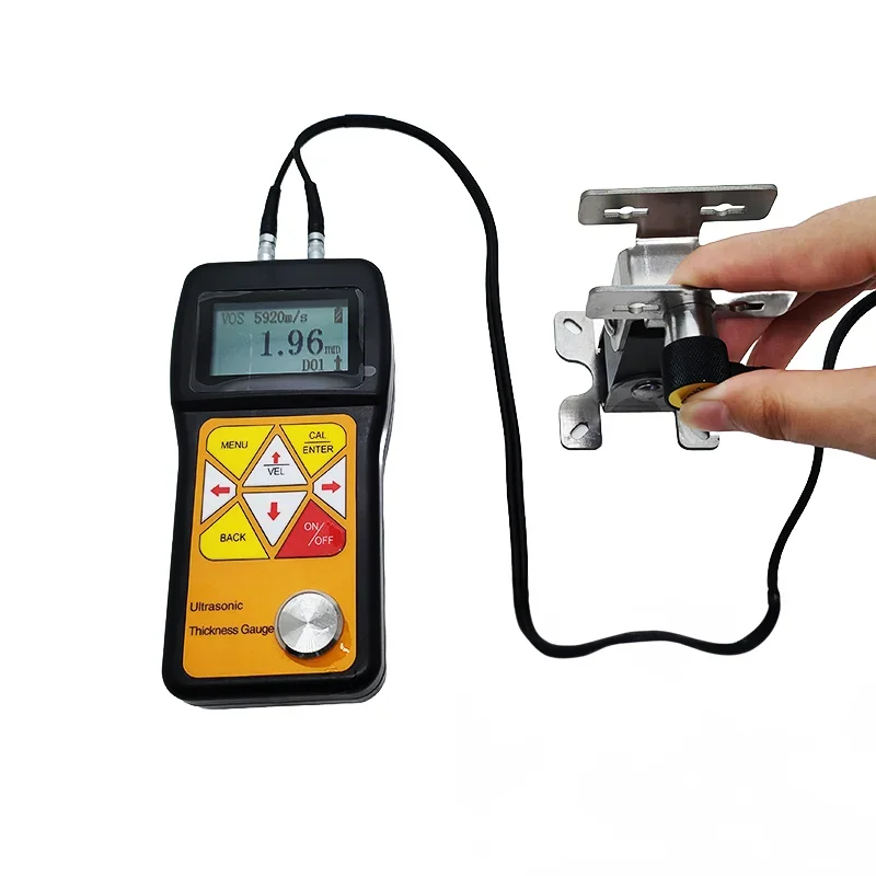 A Digital Portable Ultrasonic Thickness Gauge Capable Of Measuring The Thickness Of Various Materials