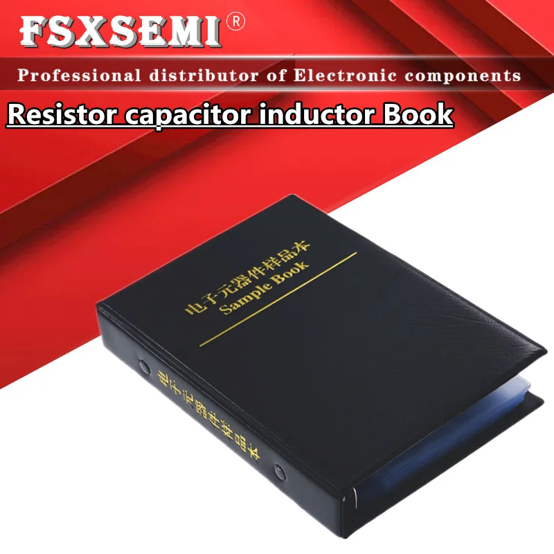 

01005 0.4mm*0.2mm Resistor capacitor inductor sample Book