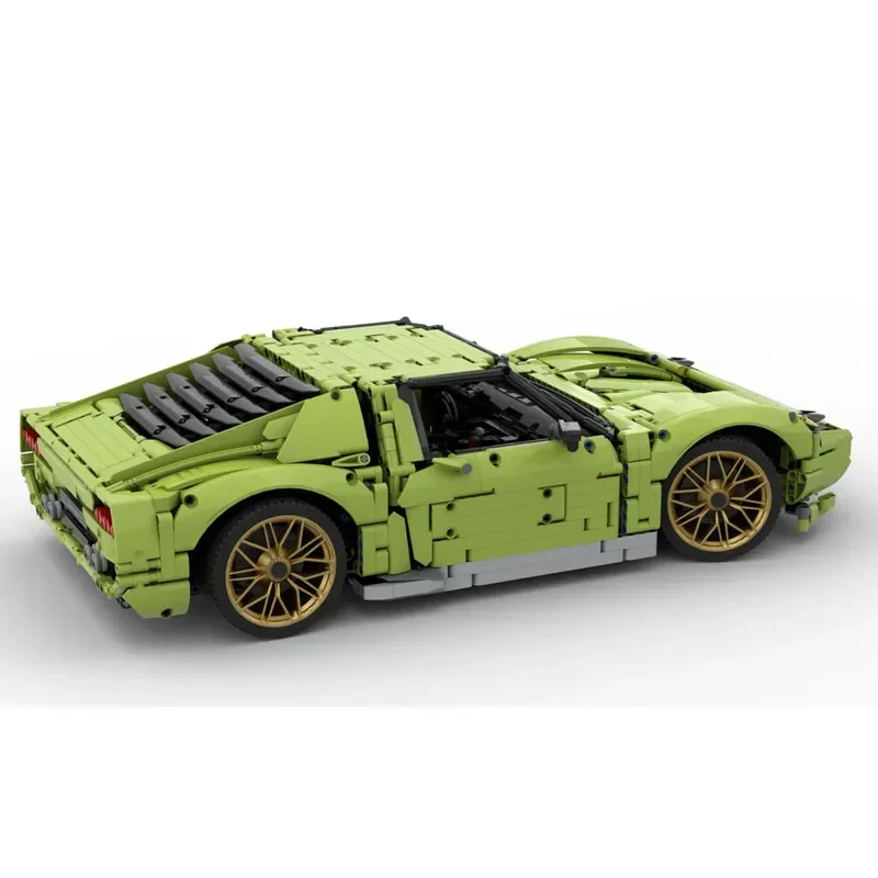 2006 New MOC-119000 Speed Champion Roadster Concept Car Fit 42115 Supercar Model Building Block Toys Kids Gifts Christmas Gifts