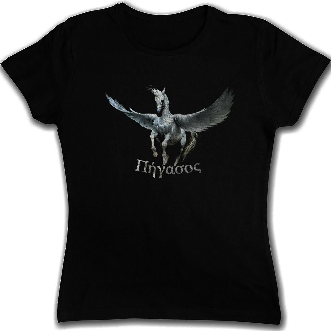 PEGASUS. Flying Pegasi Pferd Horse Greek Mythology Mens T-Shirt. Summer Cotton Short Sleeve O-Neck Unisex T Shirt New S-3XL