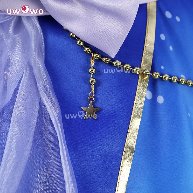 سلسلة UWOWO Collab: أنيمي Loveee Live! أزياء UR Rin Hoshizora Princess of the Night Sky التأثيرية أزياء الهالوين #3