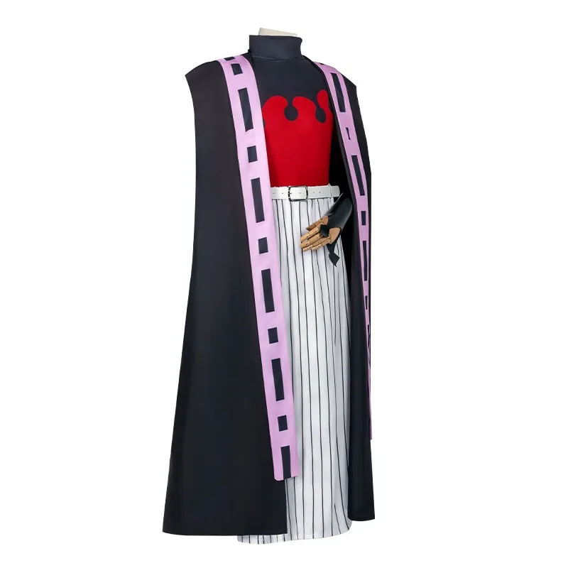 Douma Cosplay Costume Anime Douma Cosplay Outfit Wig Fan Doma Douma Cosplay Suits Kimono Unisex Halloween Costumes for Men Women - view 6