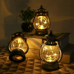 Luz nocturna portátil de estilo Retro, luz para acampar al aire libre, tienda recargable, linterna para jardín, césped, decoración para fiesta de boda, iluminación