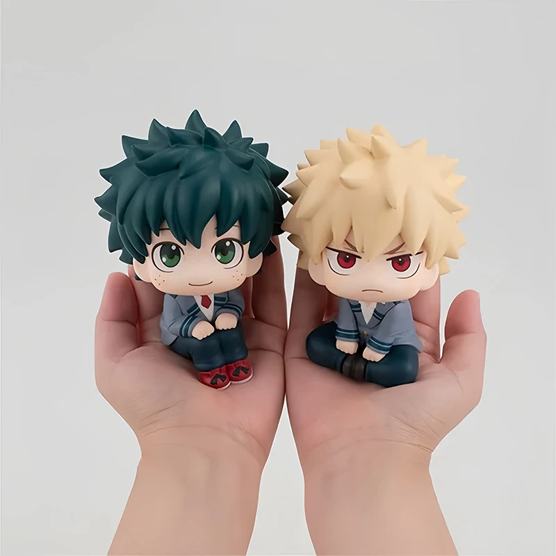 بطلي الأكاديمية أنيمي q-النسخة سلسلة الشكل شوتو Bakugou Boku Izuku Duke Pvc 10 سنتيمتر عمل شخصية الأطفال هدية جمع