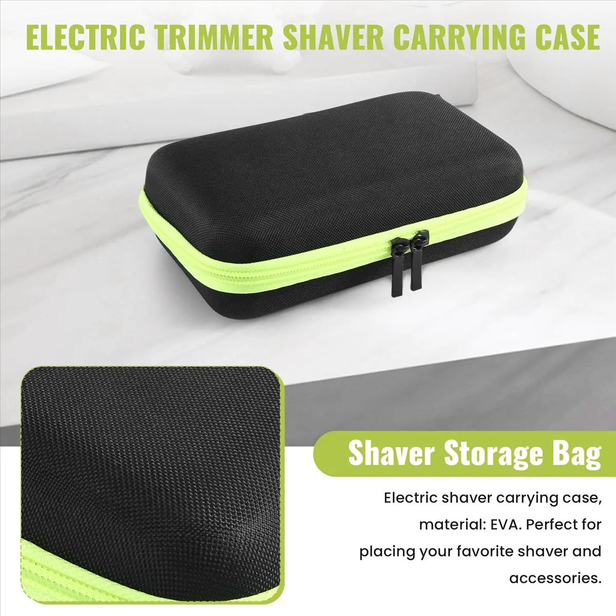 a86g new Electric Trimmer Shaver Carrying Case For Electric Trimmer Shaver Body, Replacement Blades For Hybrid Qp2520/2530