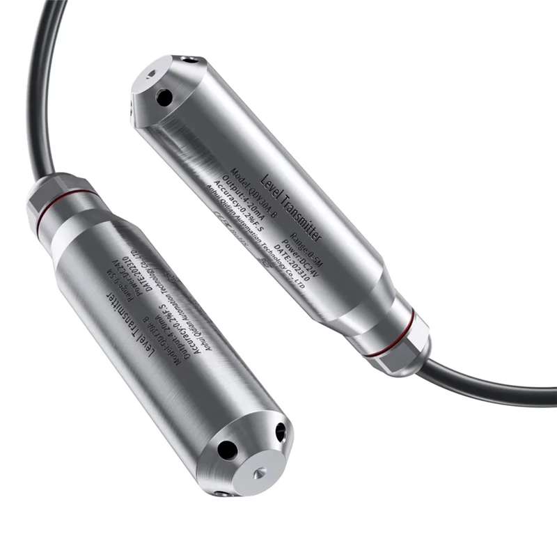 

ABDJ-Hydrostatic Water Level Sensor Transmitter-0-2M Range, DC24V Liquid Sensor, 4-20Ma Output For Pump Control