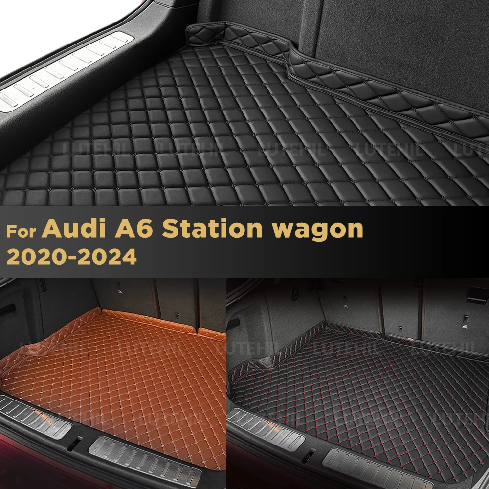 

For Audi A6 Station wagon 2020-2024 Car Trunk Mat Car Cargo Liner Protective Pad Interior Accessories