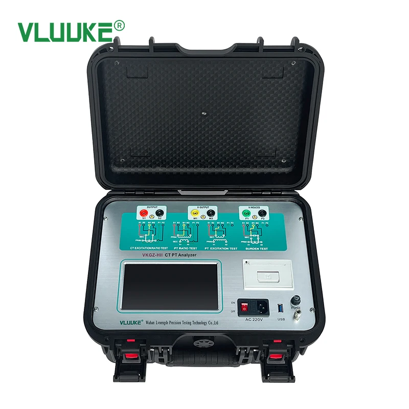 CT PT Analyzer Meter CT Secondary Resistance Excitation Ratio and Polarity Testing Current and Voltage Transformer Test Device