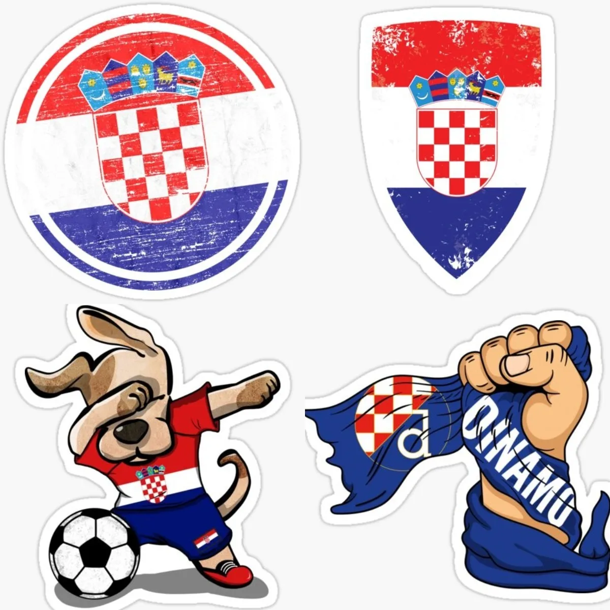 

Croatia HR and Croatian Flag Car Bumper Sticker Decal Oval Funny Car Sticker Auto Decals Vinyl Decal Automobile Accessories