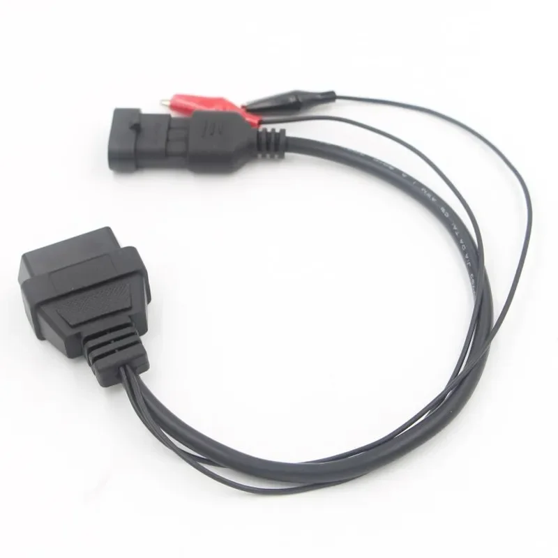 Obd Plug 3PIN Obd2 Connector Adapter for FIAT 3 Pin To 16 Pin Auto ELM327 Car Scanner Connector for Fiat 3pin Diagnostic Cable