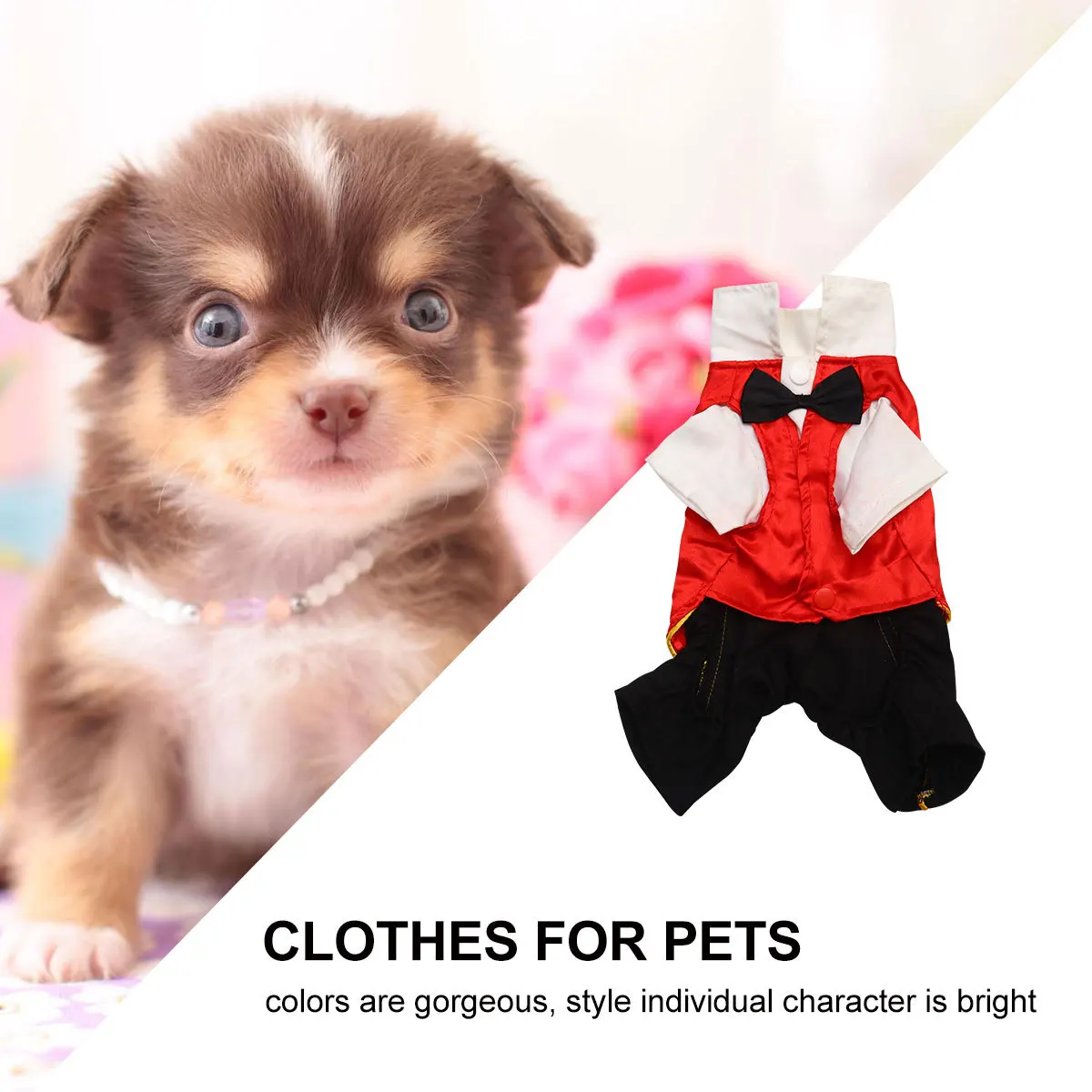 

Vampire Costume For Dogs, Bloodsucker Design, Durable Halloween Dog Clothes, Fancy Pet Outfit, Ideal Gift For Birthday