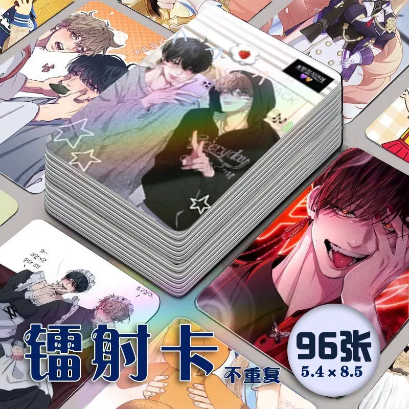 96 Pc/set Negative Love Lomo Card Album Comic Characters Photocard Fans Collection Cards