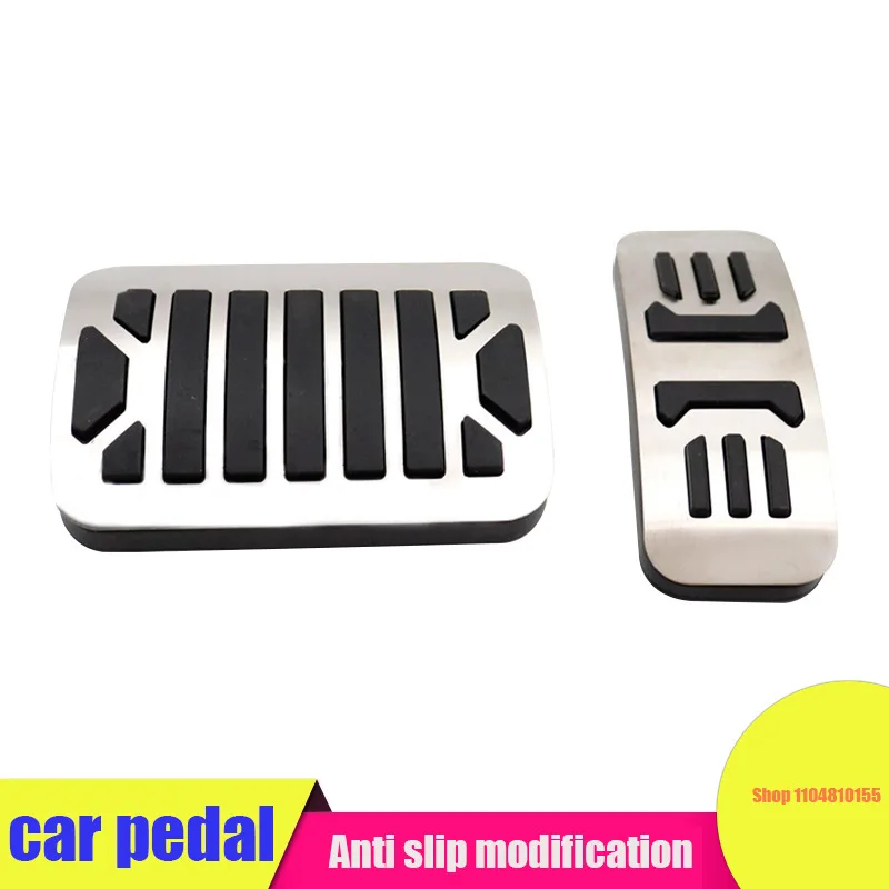 

car pedals suitable for Jaguar XJL XE modification, accelerator, brake, rest area, anti-skid pedal accessories