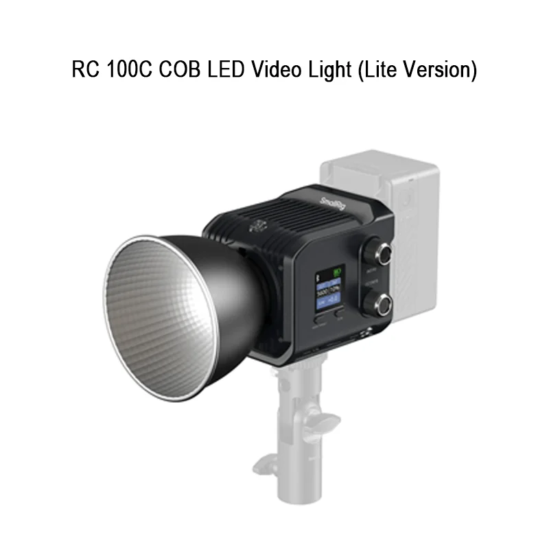 

SmallRig RC 100C COB светодиодный светильник для видео Lite версия компактный портативный 2500K-10000K для аниме-удобров, мероприятий, путешествий, свадьбы