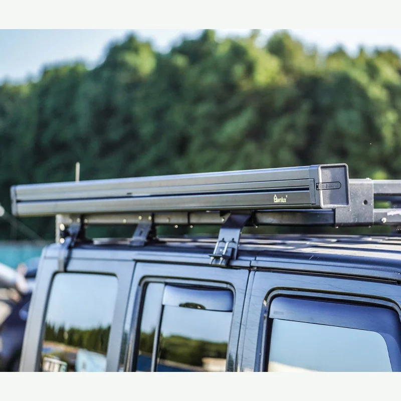 

Semi-Auto Hard Shell Outdoor Waterproof 2-4 Person Suv Aluminum 4x4 Car AwningATV&UTV