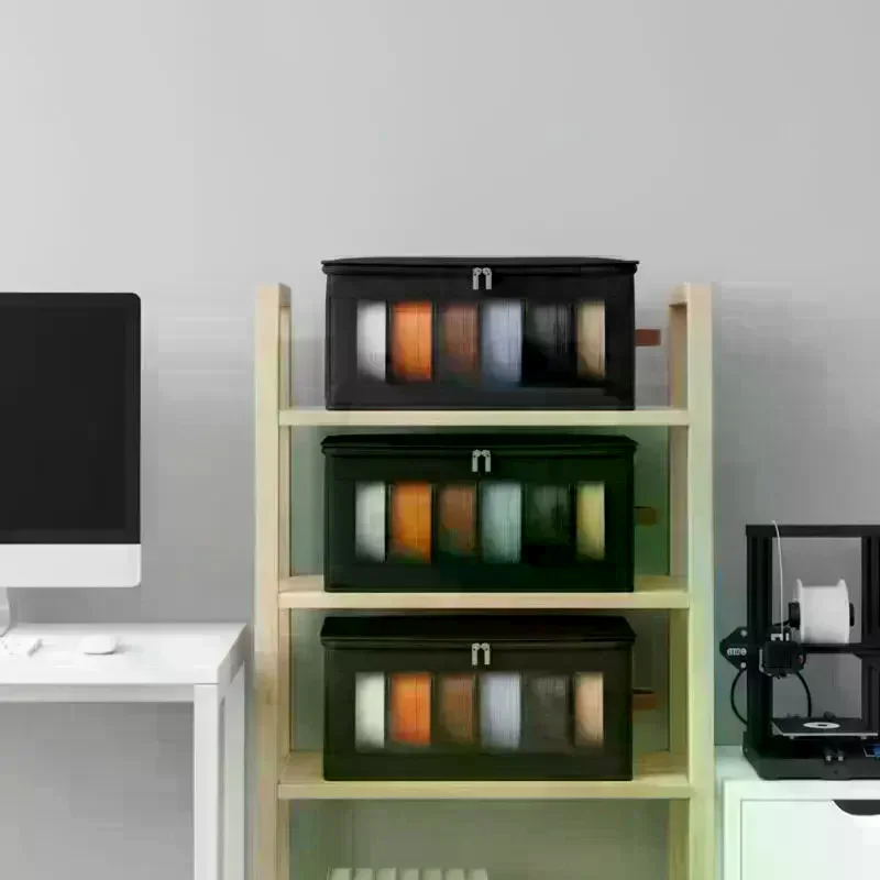 3D Printer Filament Storage Box Moistureproof Sealed Container 3D Printing Accessories Holder Organizer For Home Workshop Office